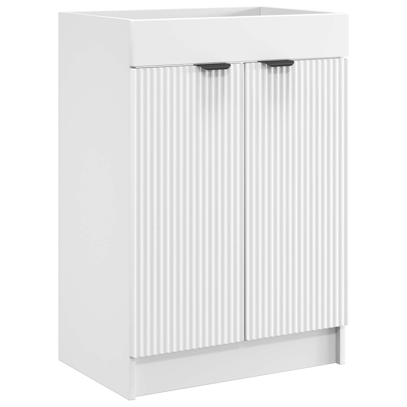 Unter dem Waschbecken Badschrank Weiß 78,5 x 37,5 x 81 cm