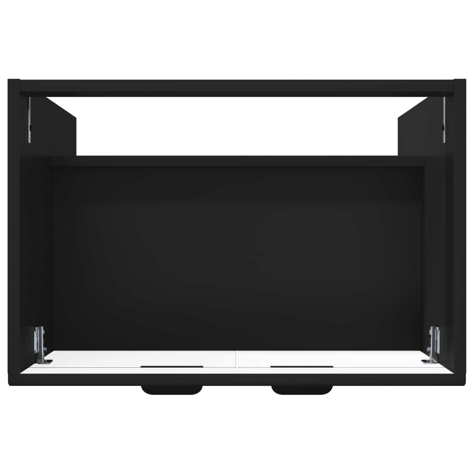 Unter dem Waschbecken Badschrank Schwarz 78,5 x 37,5 x 81 cm