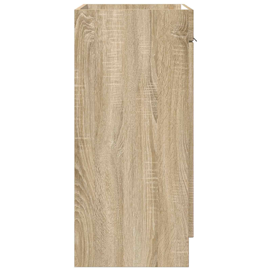 Unter dem Waschbecken Badschrank Sonoma-Eiche