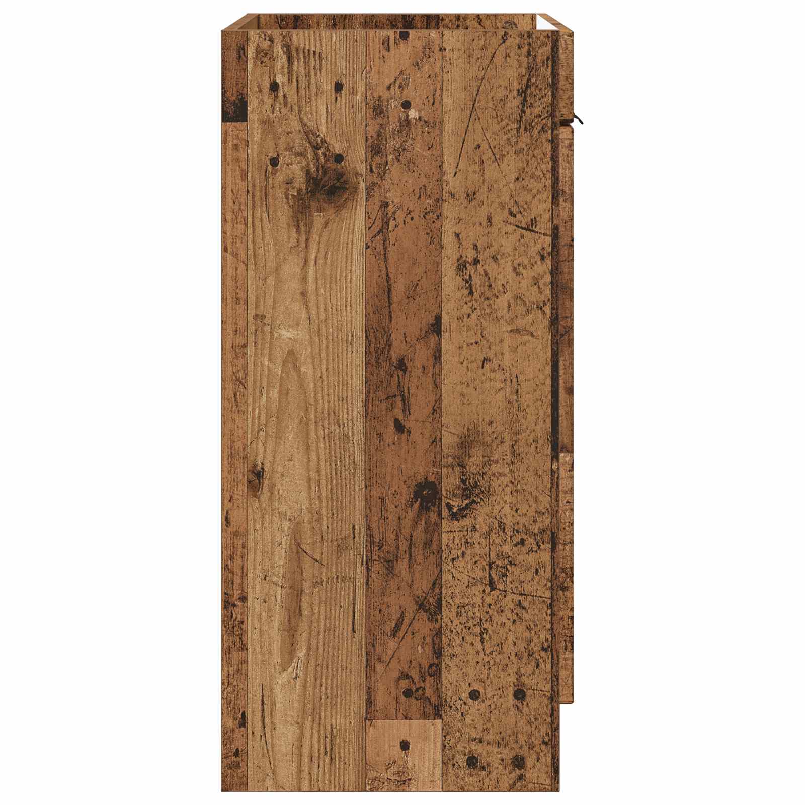 Unter dem Waschbecken Badschrank Altholz 78,5 x 37,5 x 81 cm