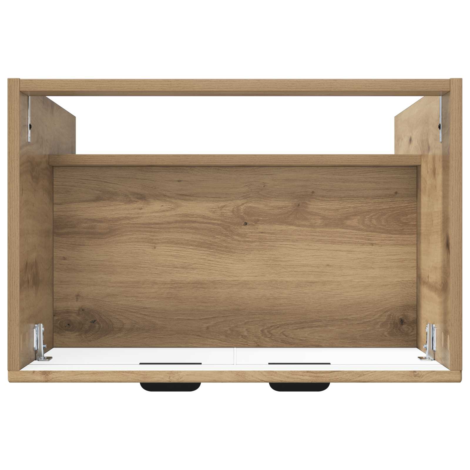 Unter dem Waschbecken Badschrank Artisan-Eiche