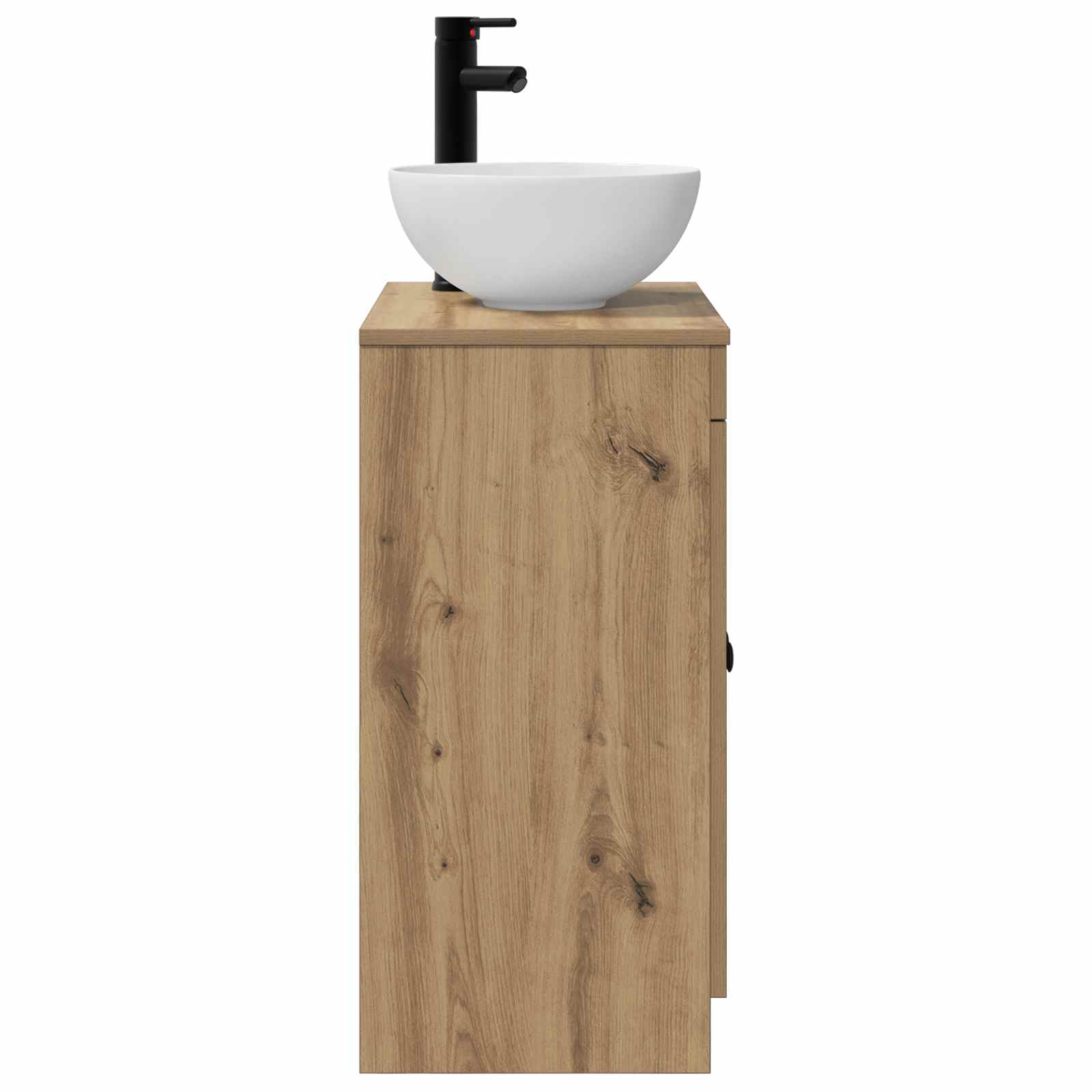 Badezimmerschrank mit Waschbecken Artisan-Eiche 54 x 35 x 83 cm