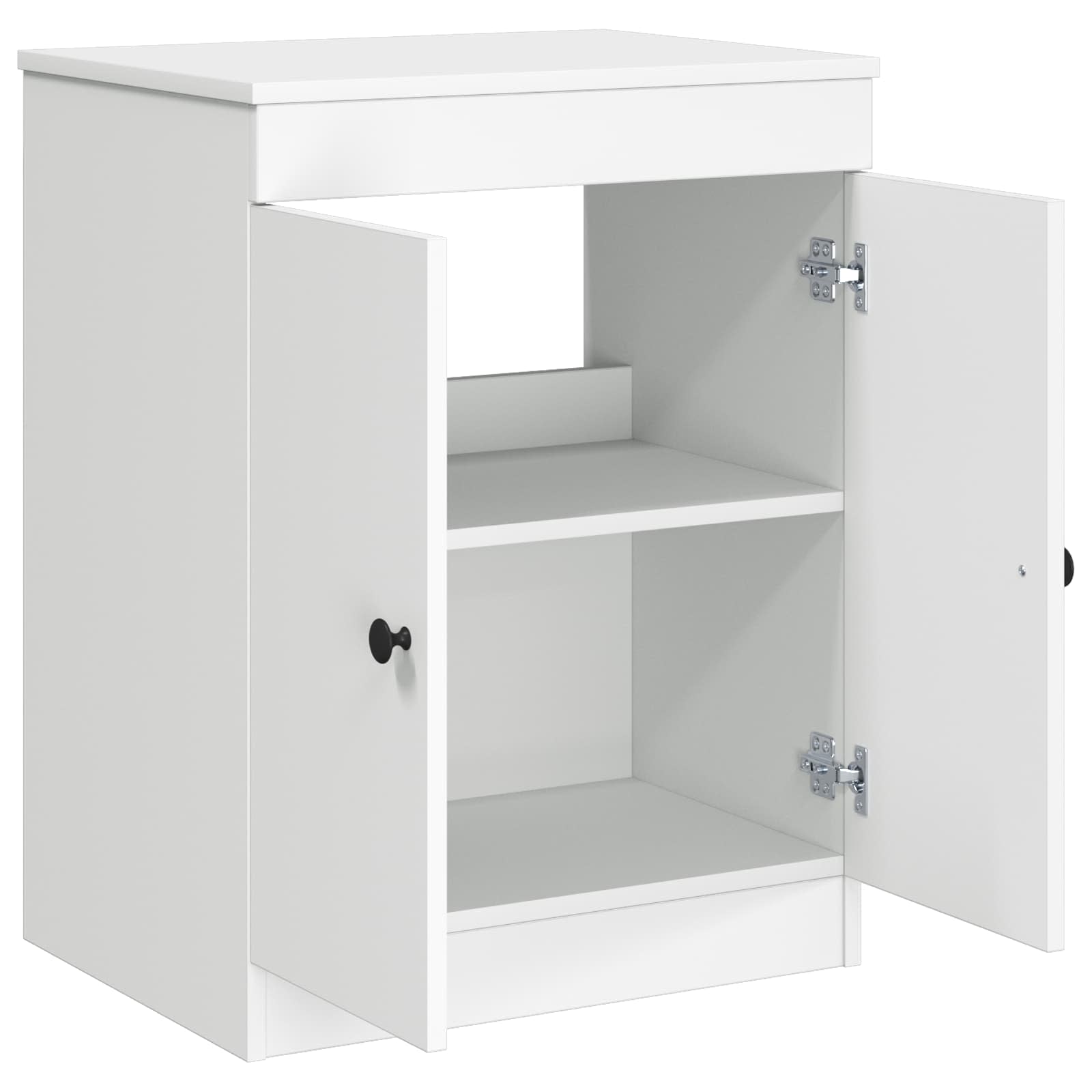 Badezimmerschrank Weiß 54 x 41 x 70 cm Holzwerkstoff