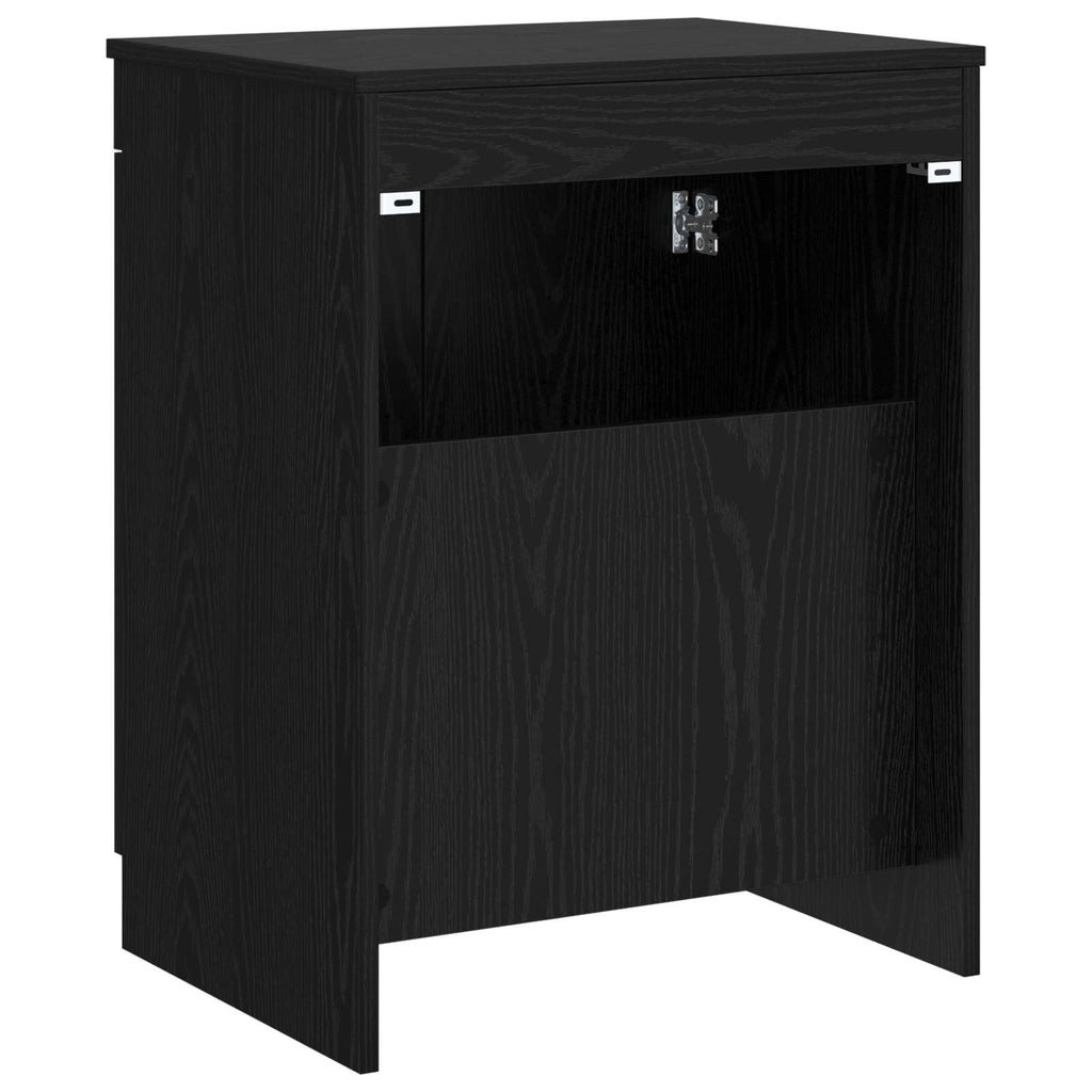 Badezimmerschrank Schwarz 54 x 41 x 70 cm Holzwerkstoff