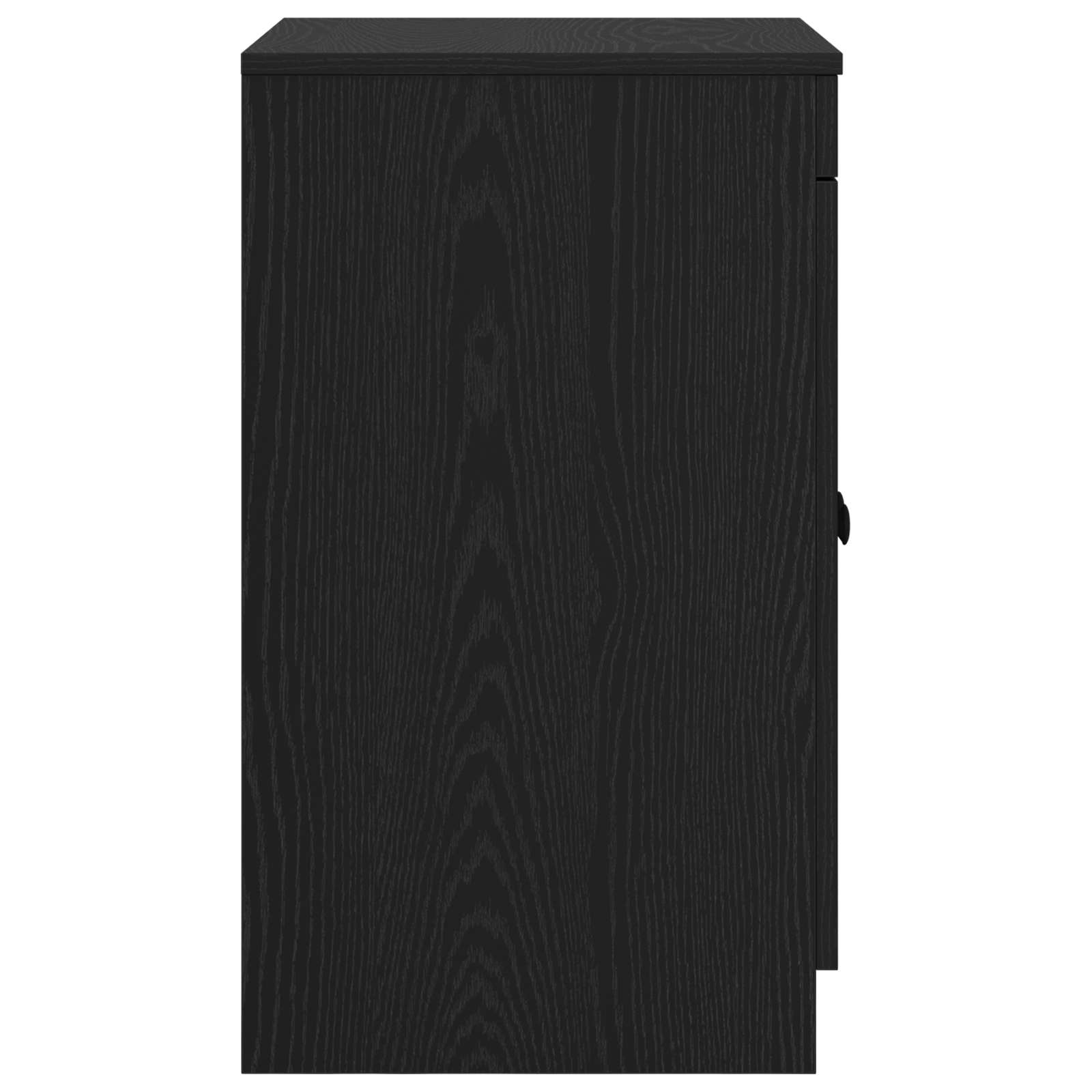 Badezimmerschrank Schwarz 54 x 41 x 70 cm Holzwerkstoff