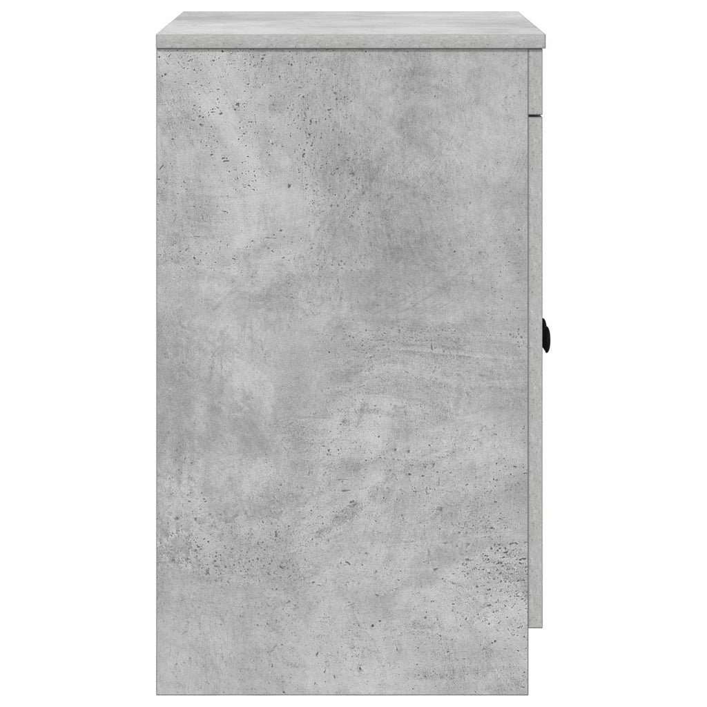Badezimmerschrank Betongrau 54 x 41 x 70 cm Holzwerkstoff
