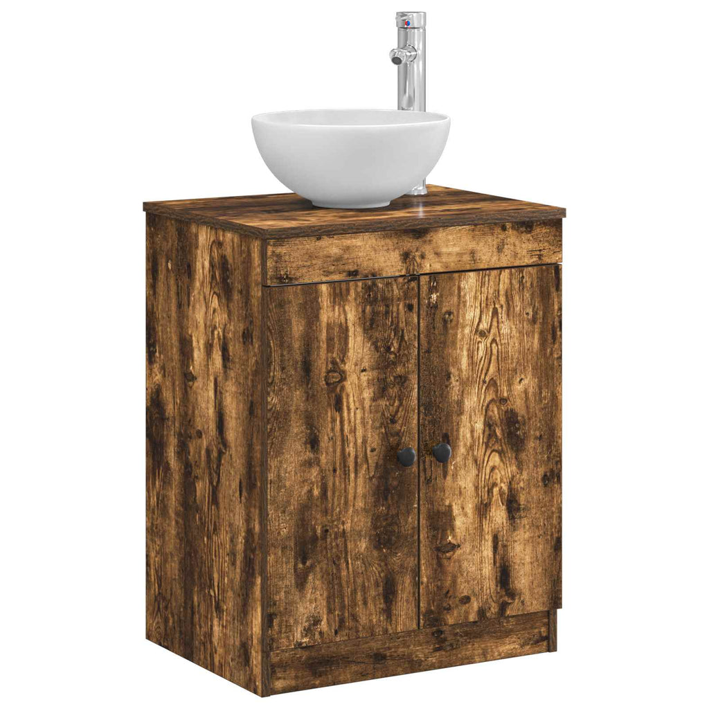 Badezimmerschrank Geräucherte Eiche 54 x 41 x 70 cm
