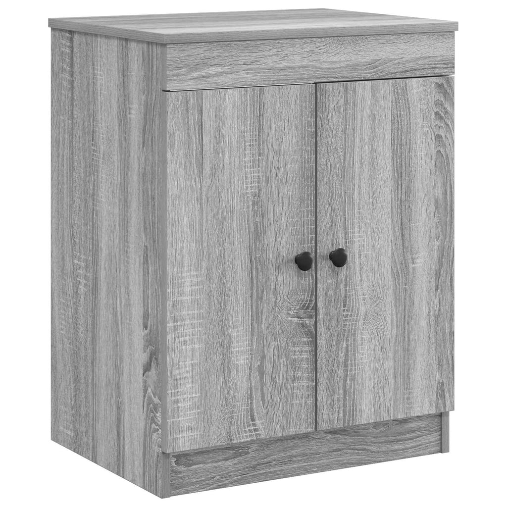 Badezimmerschrank Grau Sonoma 54 x 41 x 70 cm Holzwerkstoff