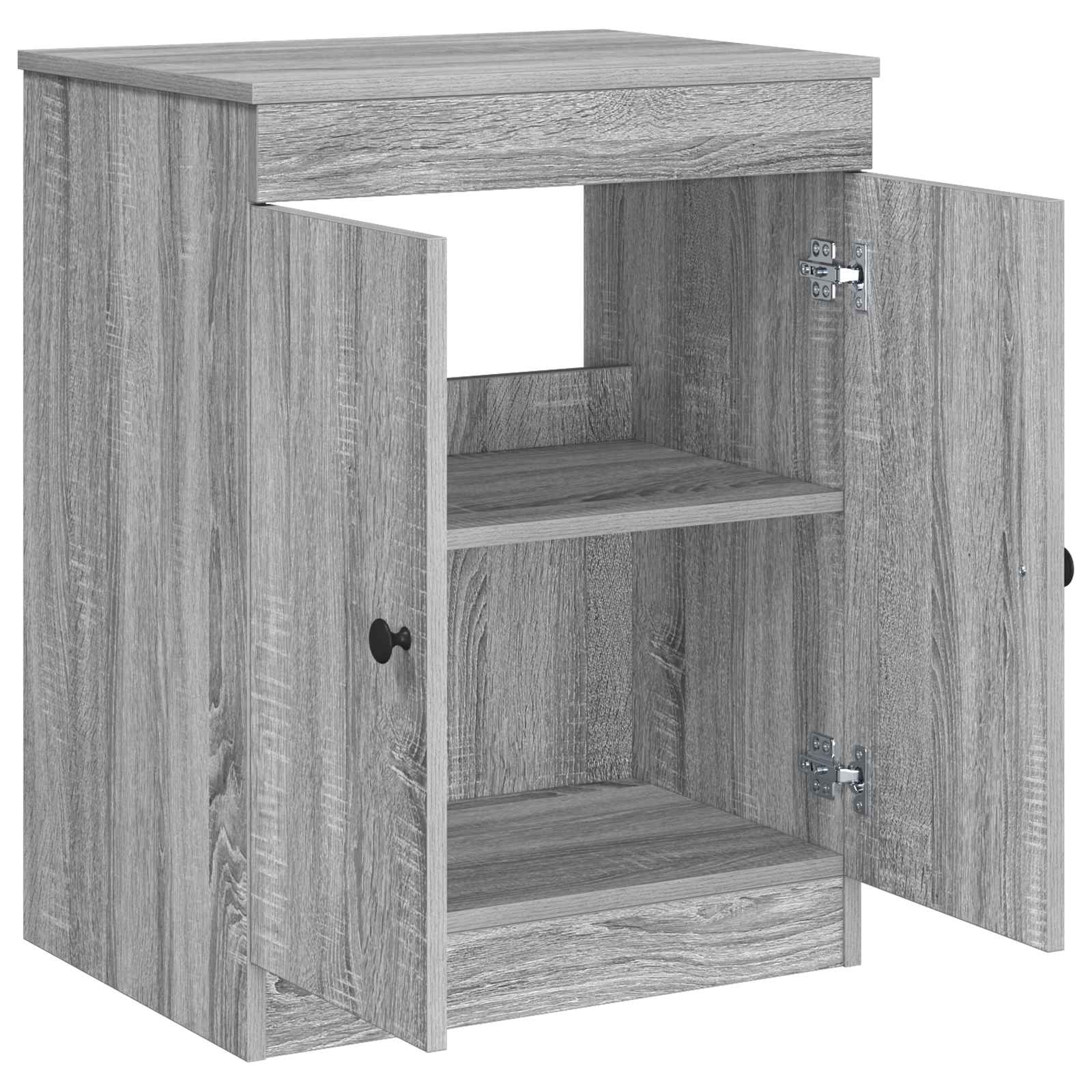 Badezimmerschrank Grau Sonoma 54 x 41 x 70 cm Holzwerkstoff