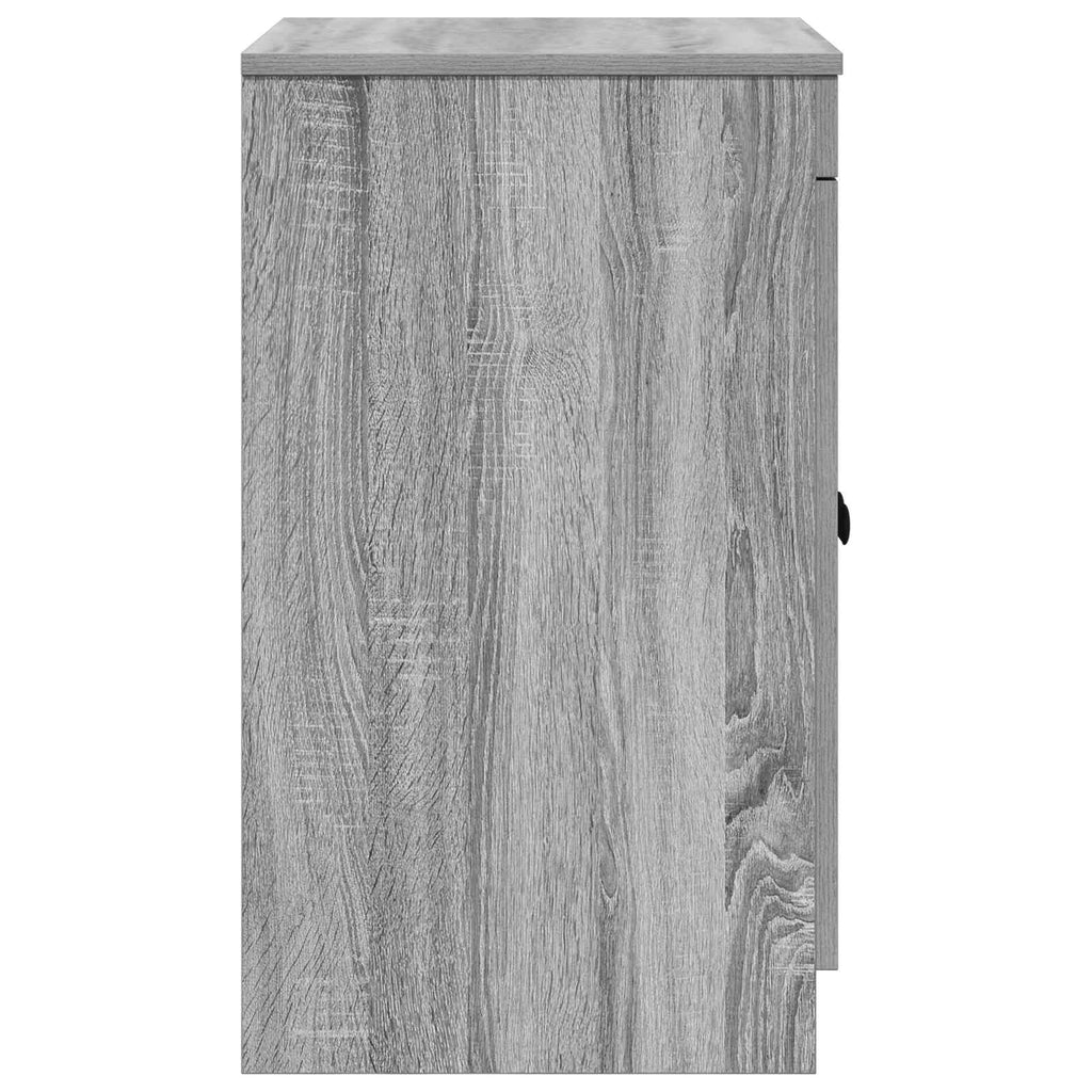 Badezimmerschrank Grau Sonoma 54 x 41 x 70 cm Holzwerkstoff
