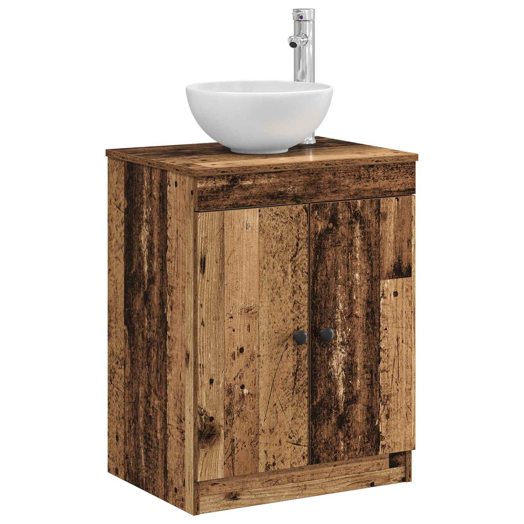 Badezimmerschrank Altholz 54 x 41 x 70 cm Holzwerkstoff