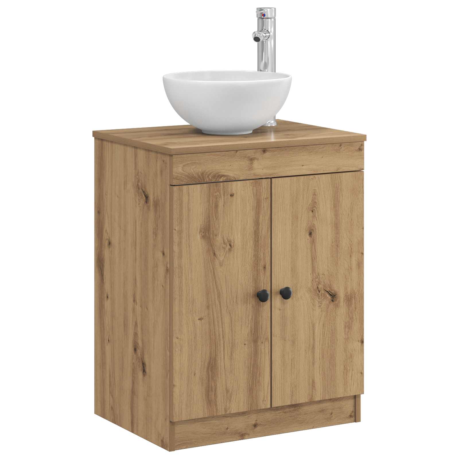 Badezimmerschrank Artisan-Eiche 54 x 41 x 70 cm Holzwerkstoff
