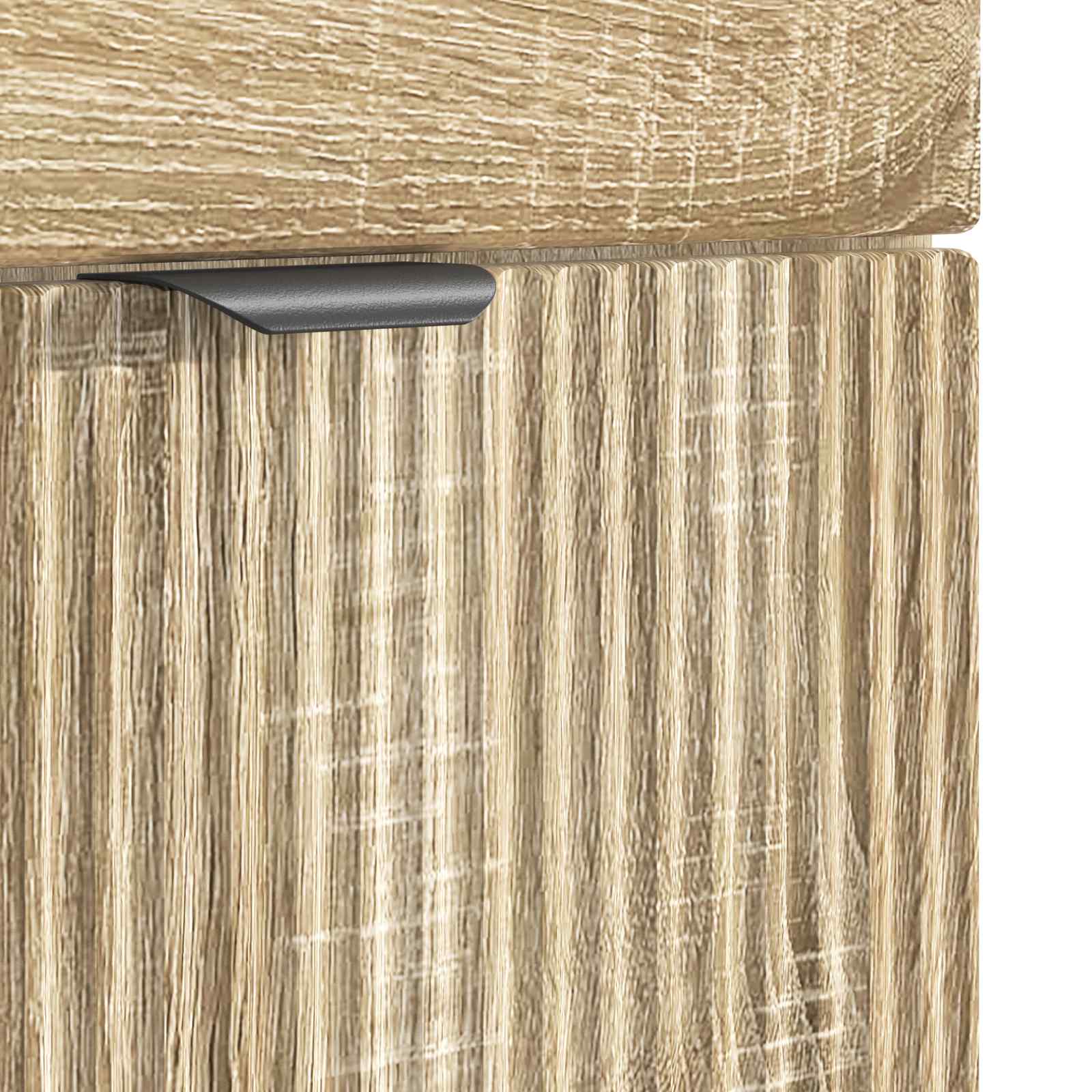 Badezimmerschrank mit Waschbecken Sonoma-Eiche 54 x 35 x 83 cm