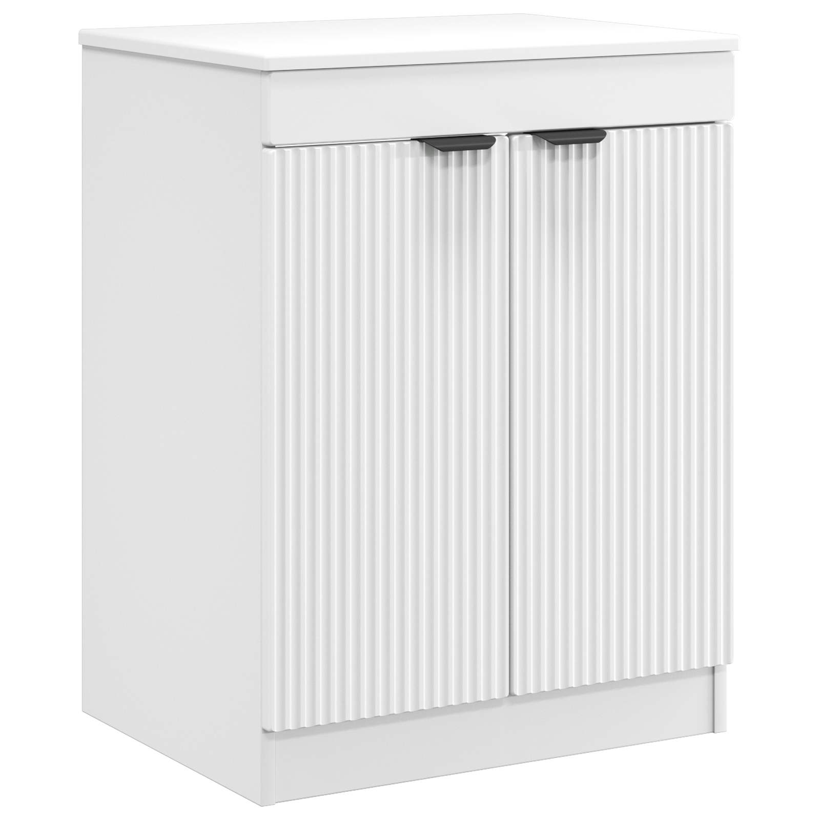 Badezimmerschrank Weiß 54 x 41 x 70 cm Holzwerkstoff