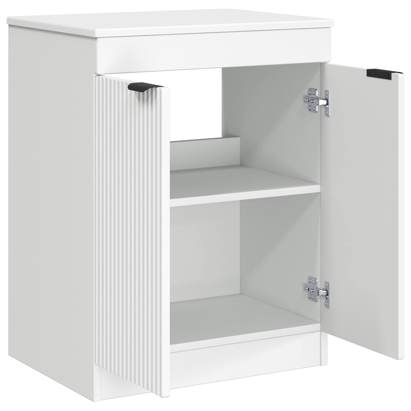 Badezimmerschrank Weiß 54 x 41 x 70 cm Holzwerkstoff