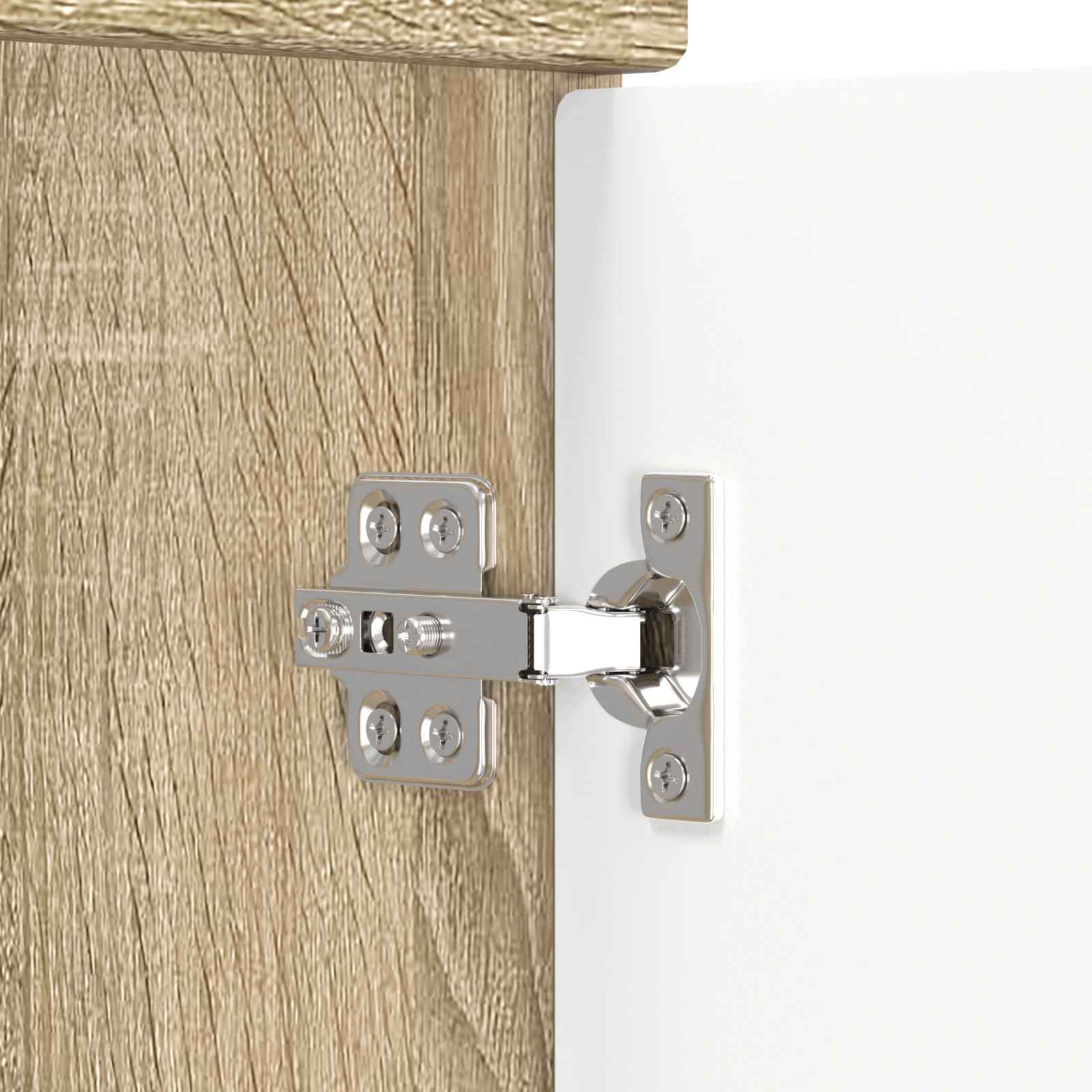 Badezimmerschrank Sonoma-Eiche 54 x 41 x 70 cm Holzwerkstoff