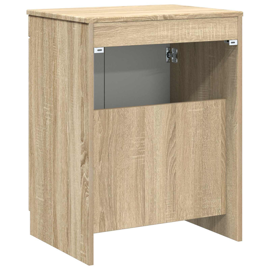 Badezimmerschrank Sonoma-Eiche 54 x 41 x 70 cm Holzwerkstoff