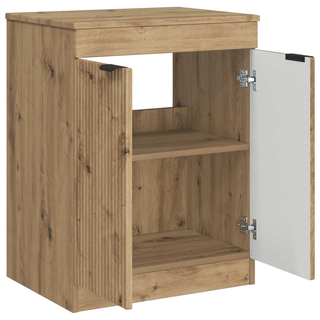 Badezimmerschrank Artisan-Eiche 54 x 41 x 70 cm Holzwerkstoff