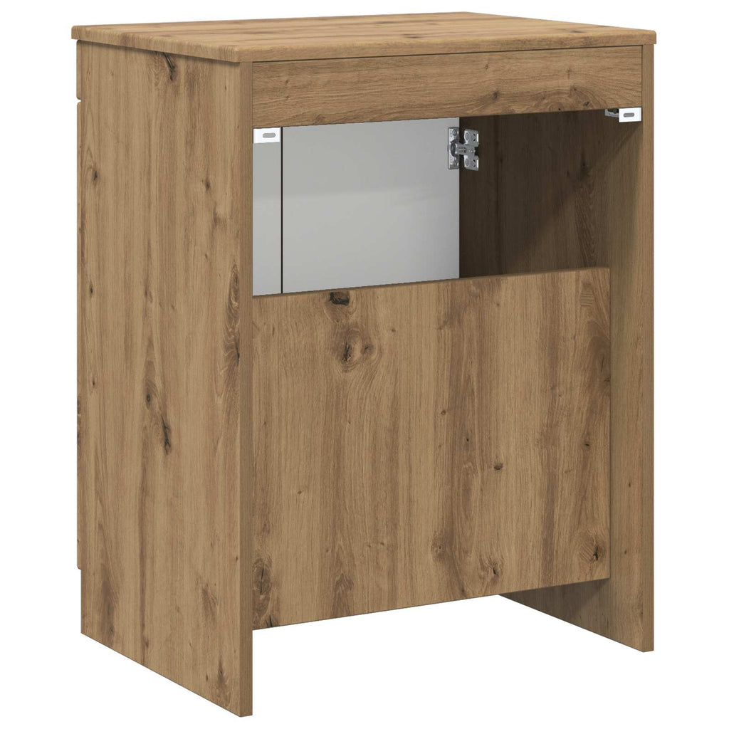 Badezimmerschrank Artisan-Eiche 54 x 41 x 70 cm Holzwerkstoff