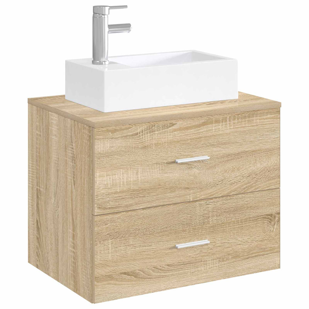 Waschbecken fürs Badezimmer Chrom 45,5 x 25,5 x 13 cm Metall
