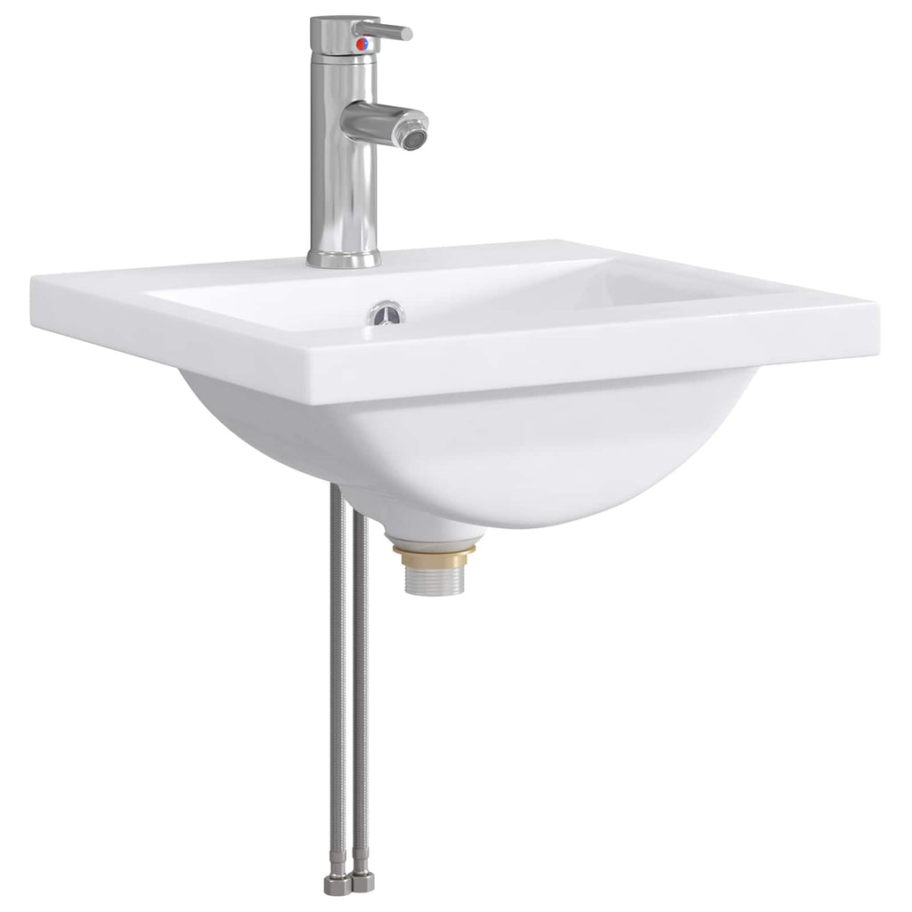 Waschbecken fürs Badezimmer Chrom 42 x 40 x 16,5 cm Metall
