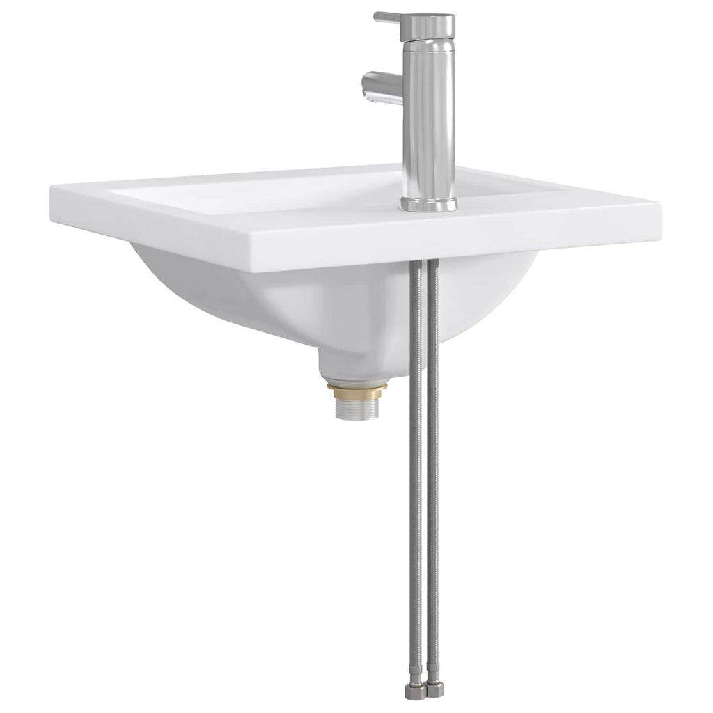 Waschbecken fürs Badezimmer Chrom 42 x 40 x 16,5 cm Metall
