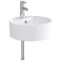 Waschbecken fürs Badezimmer Chrom 40,5 x 40,5 x 15 cm Metall
