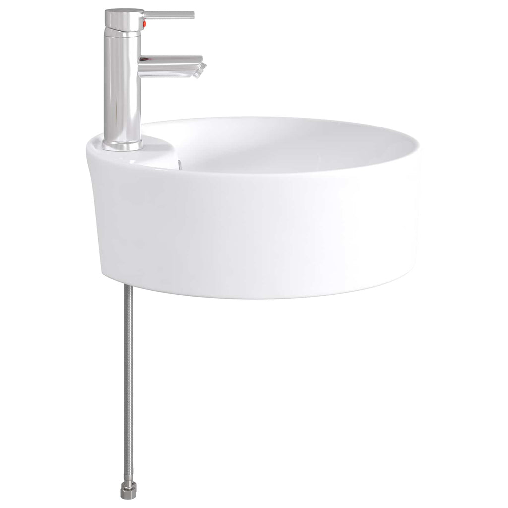 Waschbecken fürs Badezimmer Chrom 40,5 x 40,5 x 15 cm Metall