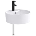 Waschbecken fürs Badezimmer Matt Schwarz 40,5 x 40,5 x 15 cm