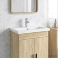 Waschbecken fürs Badezimmer Chrom 61 x 40 x 16,5 cm Metall