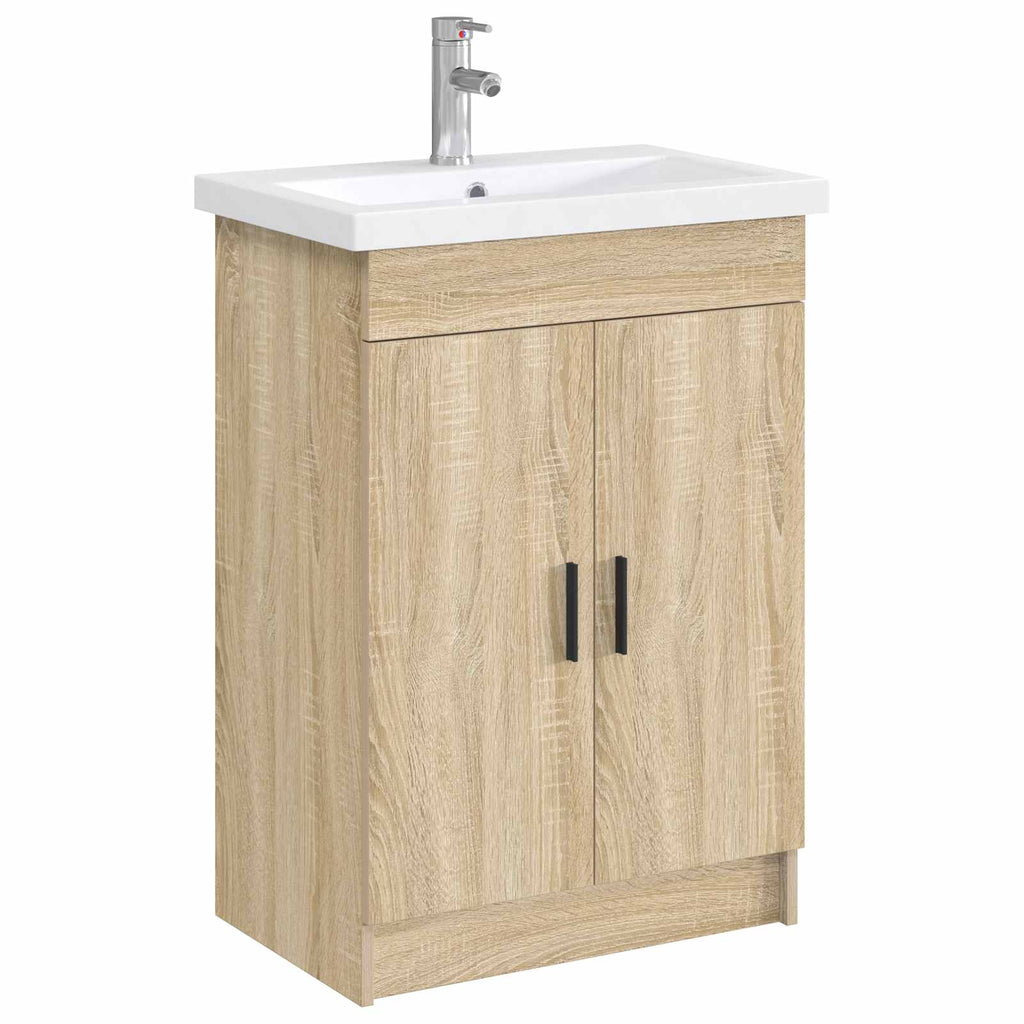 Waschbecken fürs Badezimmer Chrom 61 x 40 x 16,5 cm Metall