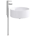 Waschbecken fürs Badezimmer Chrom 40,5 x 40,5 x 15,5 cm Metall