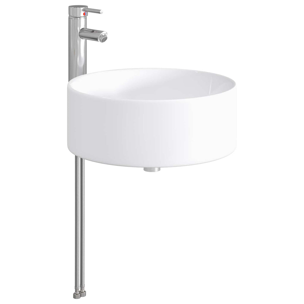 Waschbecken fürs Badezimmer Chrom 40,5 x 40,5 x 15,5 cm Metall