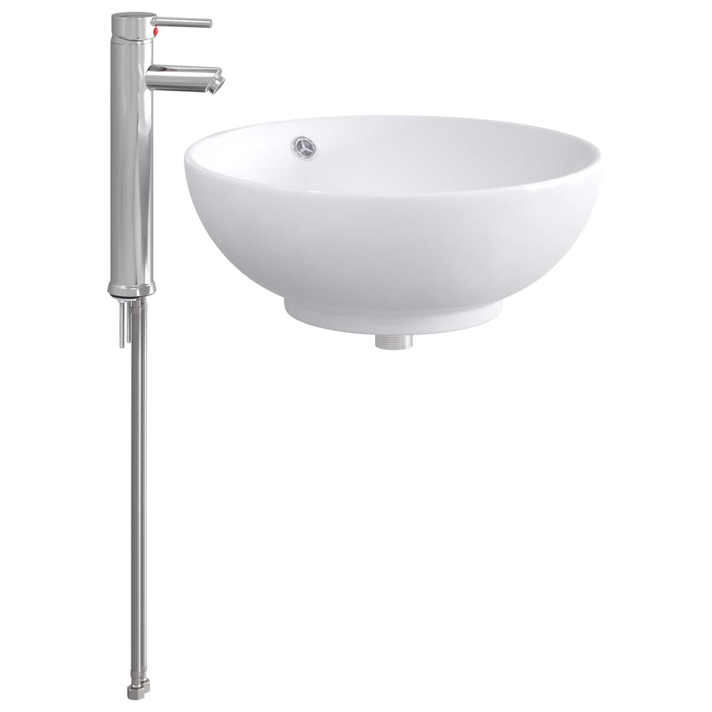 Waschbecken fürs Badezimmer Chrom 44 x 44 x 16 cm Metall