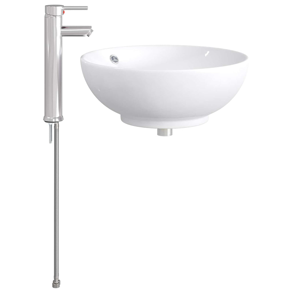 Waschbecken fürs Badezimmer Chrom 44 x 44 x 16 cm Metall