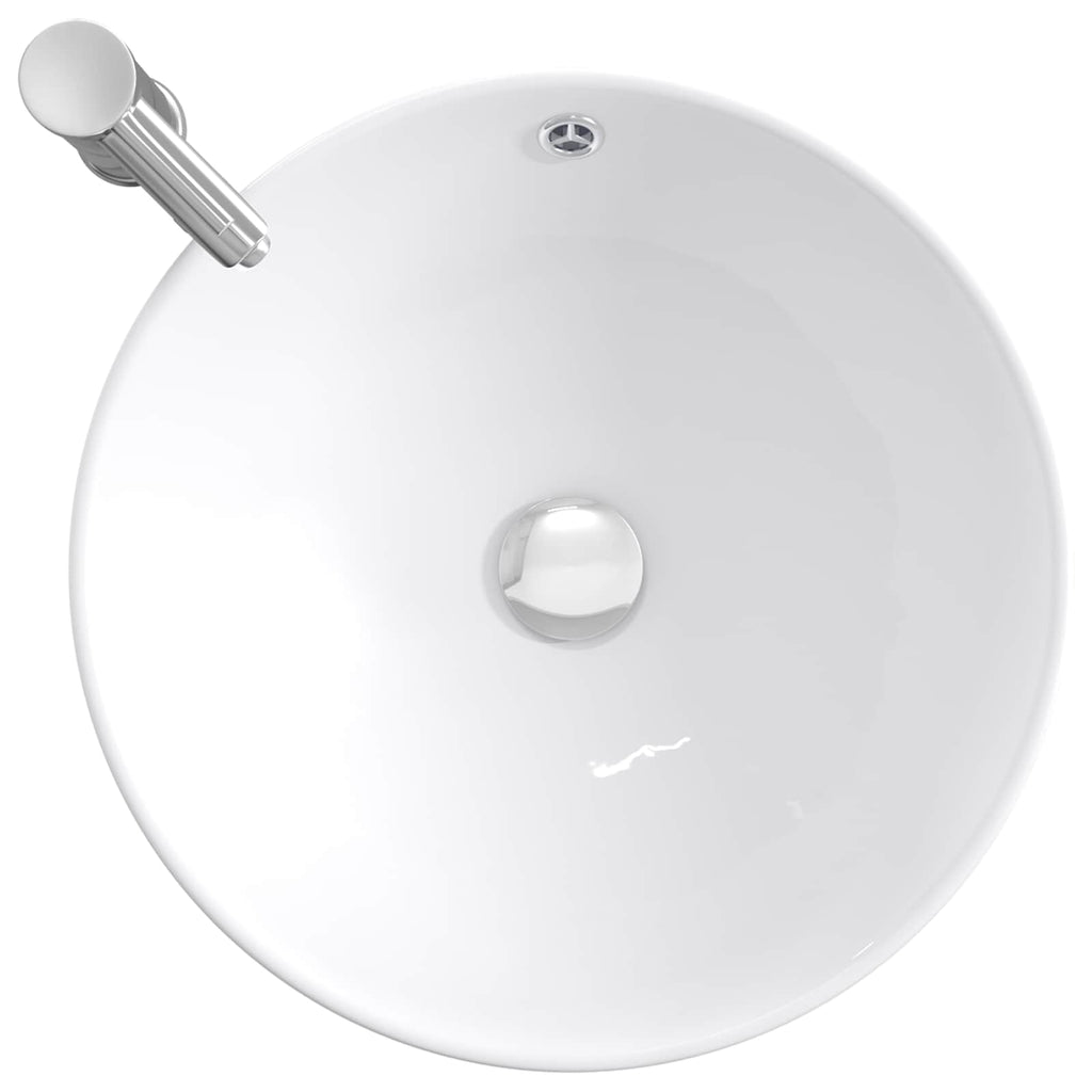 Waschbecken fürs Badezimmer Chrom 44 x 44 x 16 cm Metall