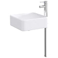 Waschbecken fürs Badezimmer Chrom 36,5 x 36,5 x 13 cm Metall