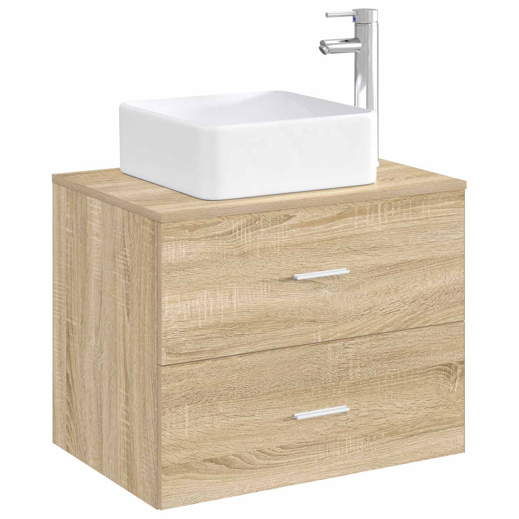 Waschbecken fürs Badezimmer Chrom 49 x 37 x 14 cm Metall