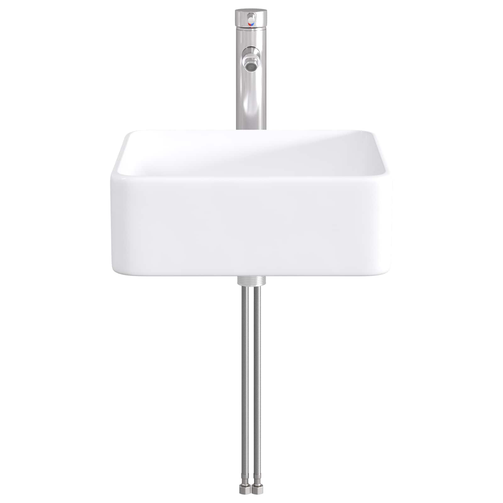 Waschbecken fürs Badezimmer Chrom 49 x 37 x 14 cm Metall