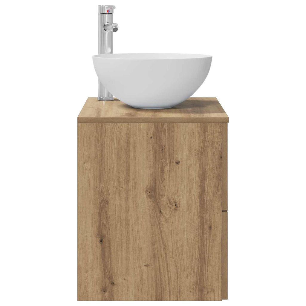 Wandmontierte Waschtisch Artisan-Eiche 49,5 x 41 x 64,5 cm