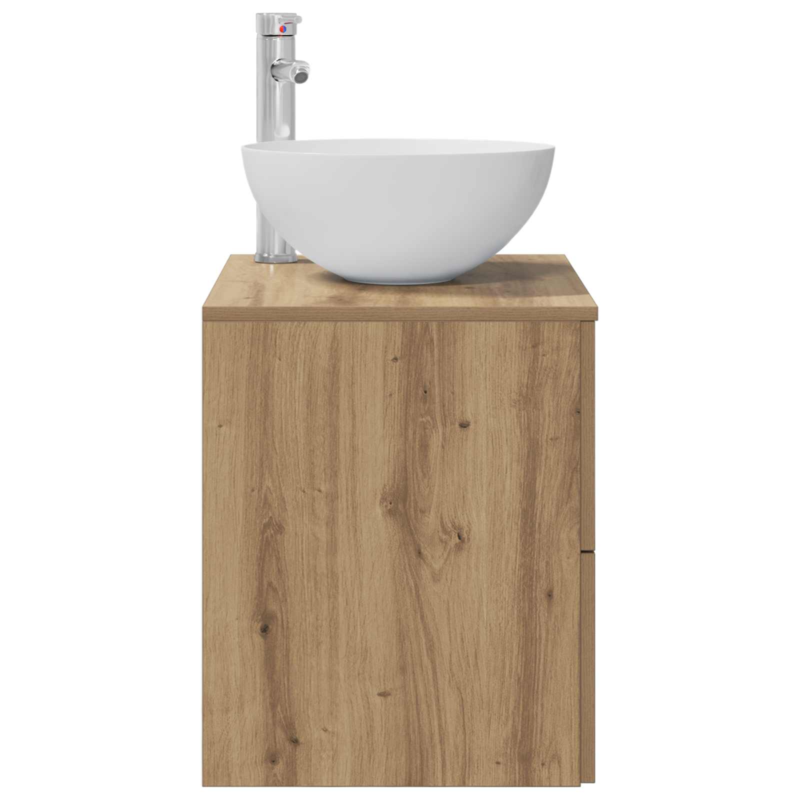Wandmontierte Waschtisch Artisan-Eiche 49,5 x 41 x 64,5 cm