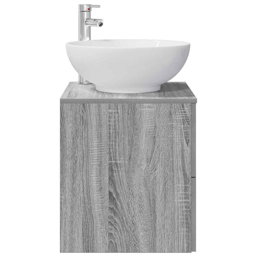 Wandmontierte Waschtisch Grau Sonoma 49,5 x 44,5 x 66,5 cm