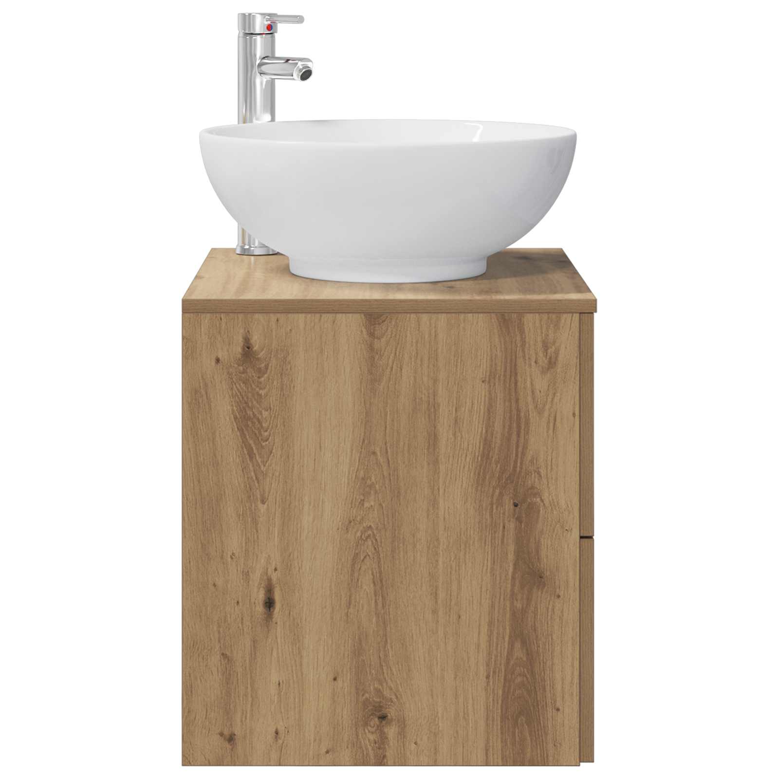Wandmontierte Waschtisch Artisan-Eiche 49,5 x 44,5 x 66,5 cm