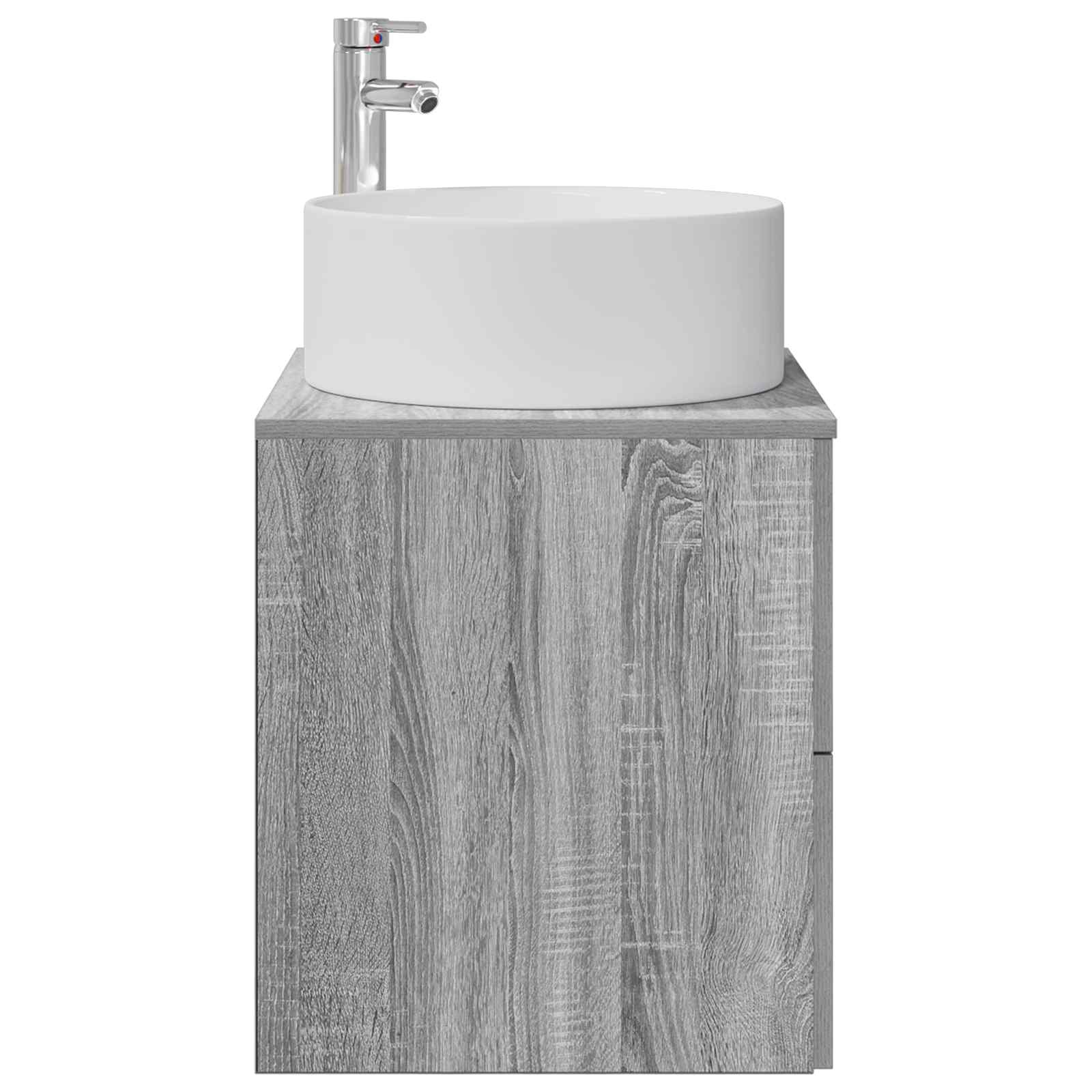 Wandmontierte Waschtisch Grau Sonoma 49,5 x 44,5 x 65,5 cm