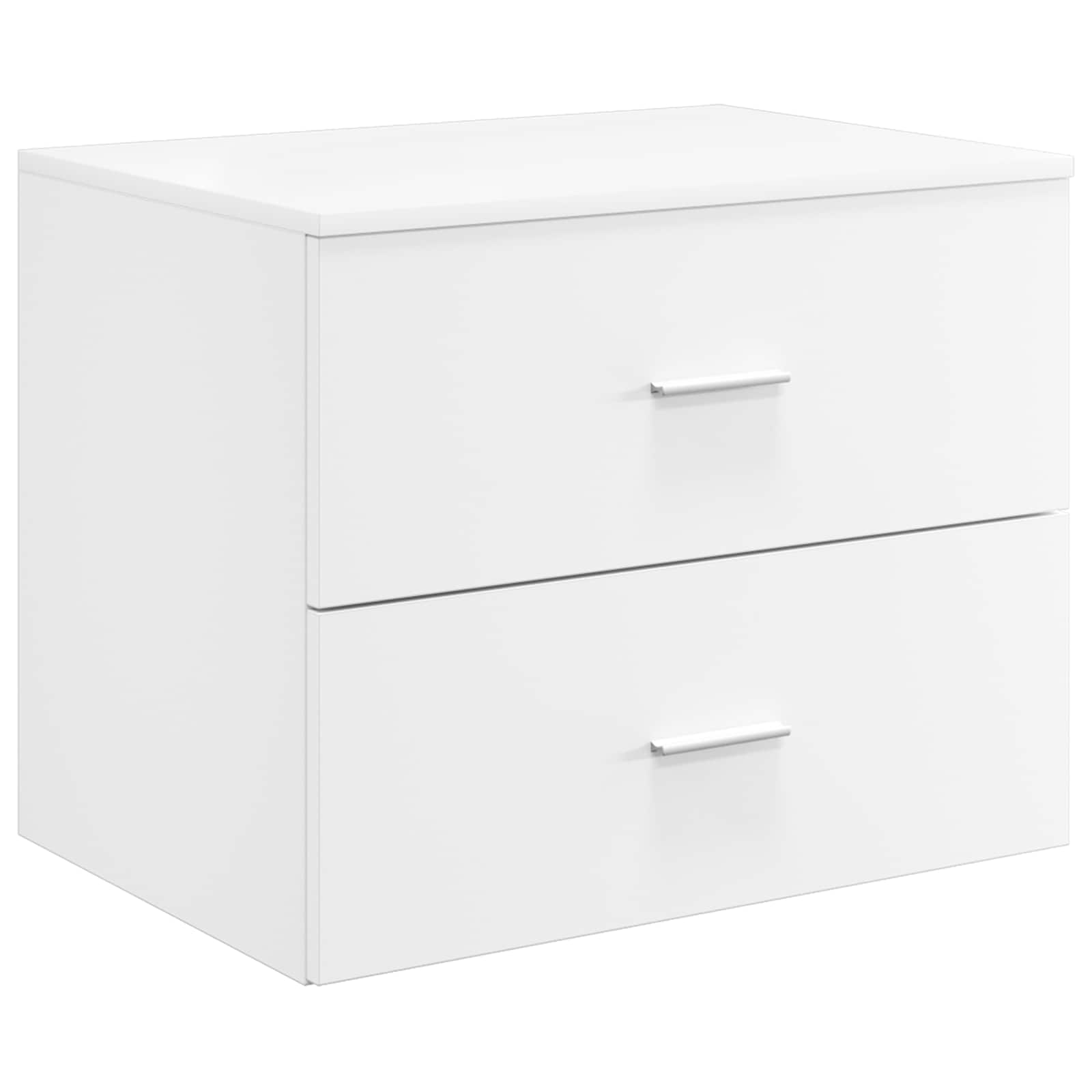 Wandaufbewahrung Badezimmer Weiß 62,5 x 44,5 x 50 cm