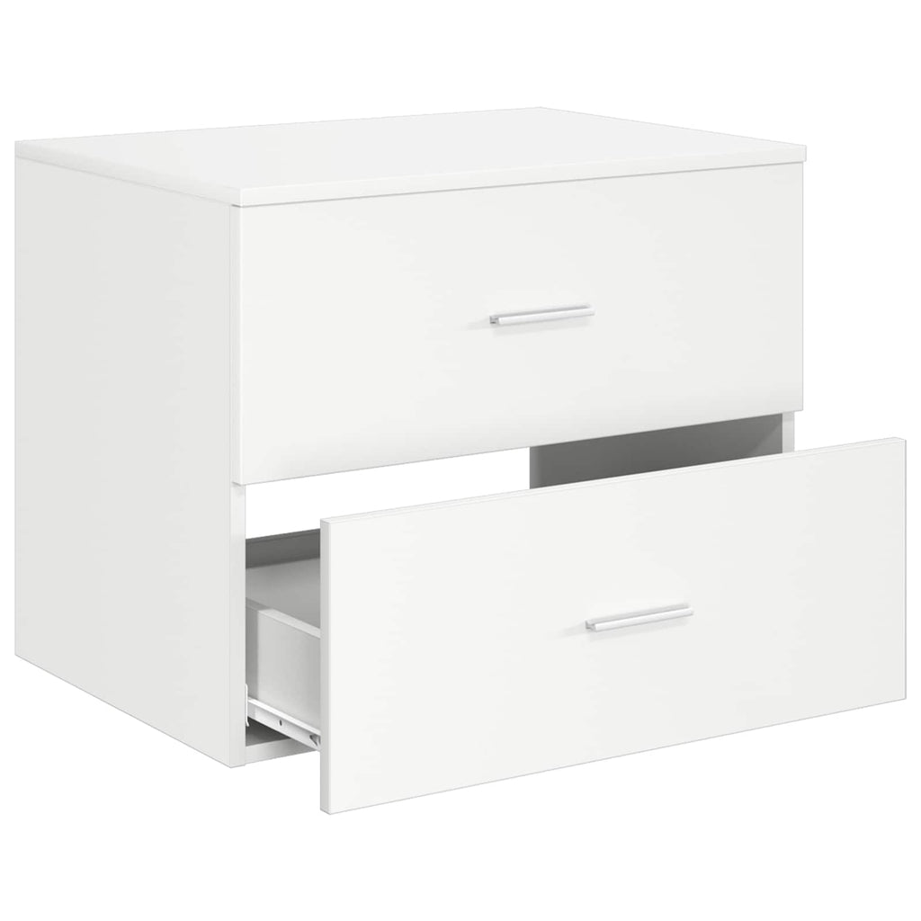 Wandaufbewahrung Badezimmer Weiß 62,5 x 44,5 x 50 cm