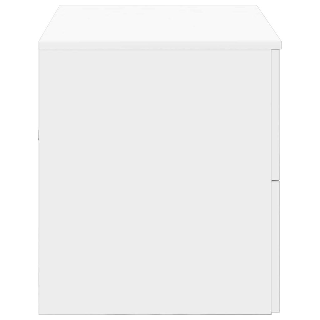 Wandaufbewahrung Badezimmer Weiß 62,5 x 44,5 x 50 cm