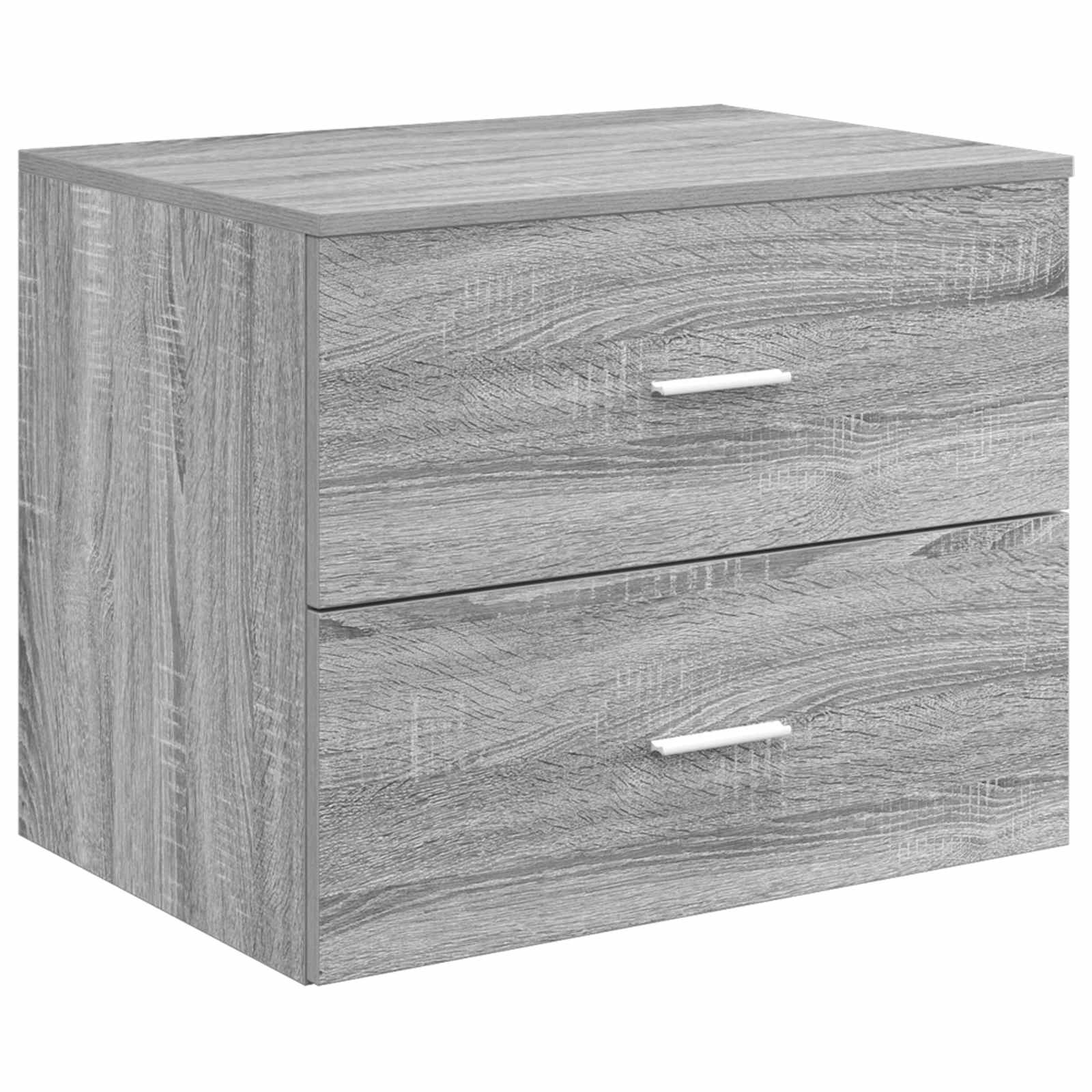 Wandaufbewahrung Badezimmer Grau Sonoma 62,5 x 44,5 x 50 cm