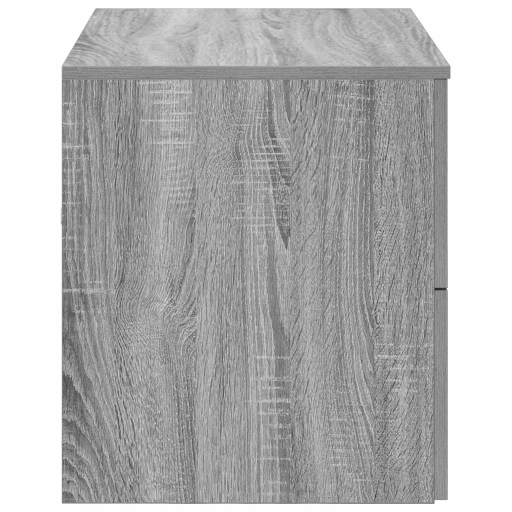Wandaufbewahrung Badezimmer Grau Sonoma 62,5 x 44,5 x 50 cm