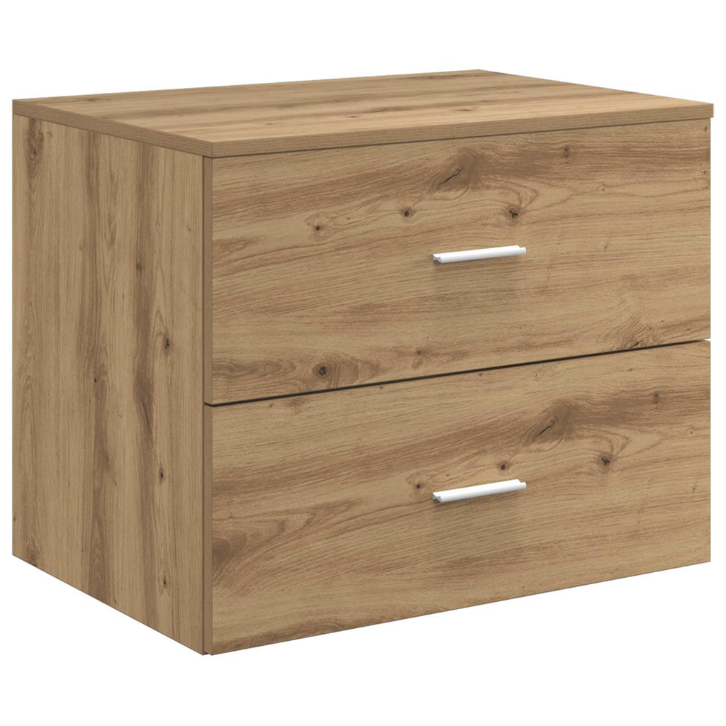 Wandaufbewahrung Badezimmer Artisan-Eiche 62,5 x 44,5 x 50 cm